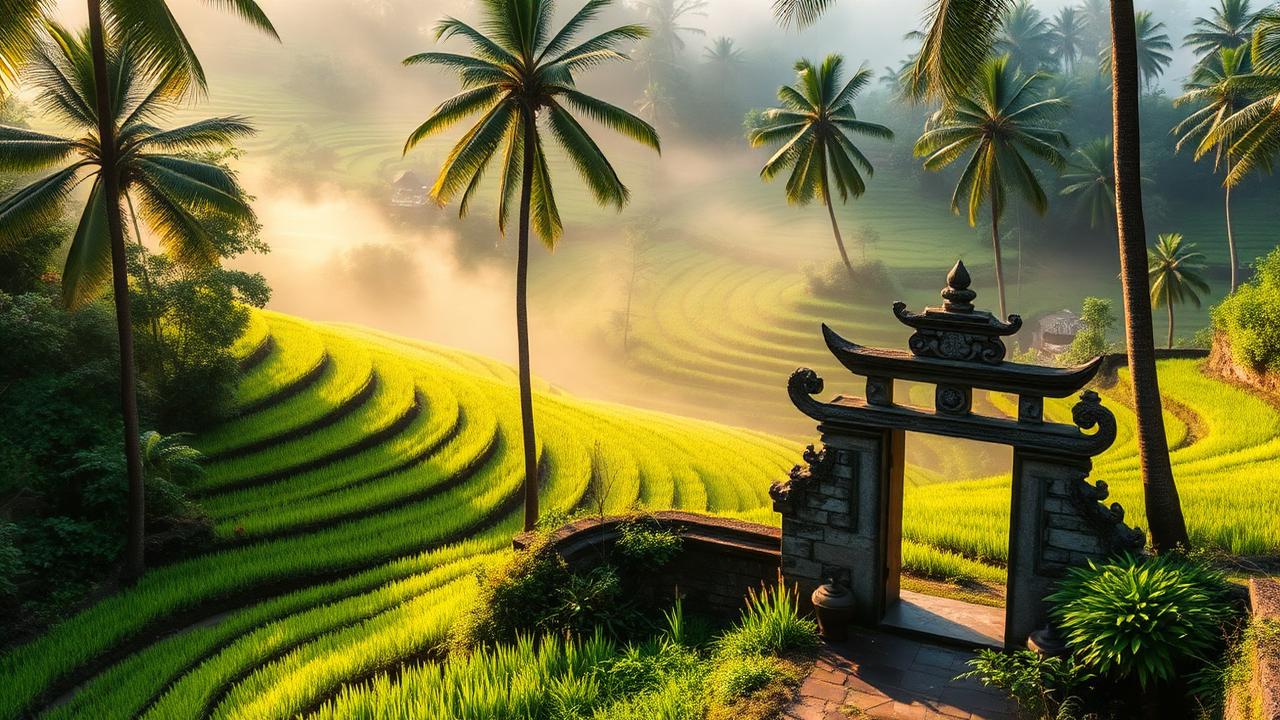 Ubud, Bali — the area around Bucu View Resort